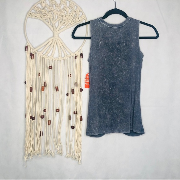 Twist Tank Grey/Blue Size M NWT Wonder Nation - Picture 2 of 4